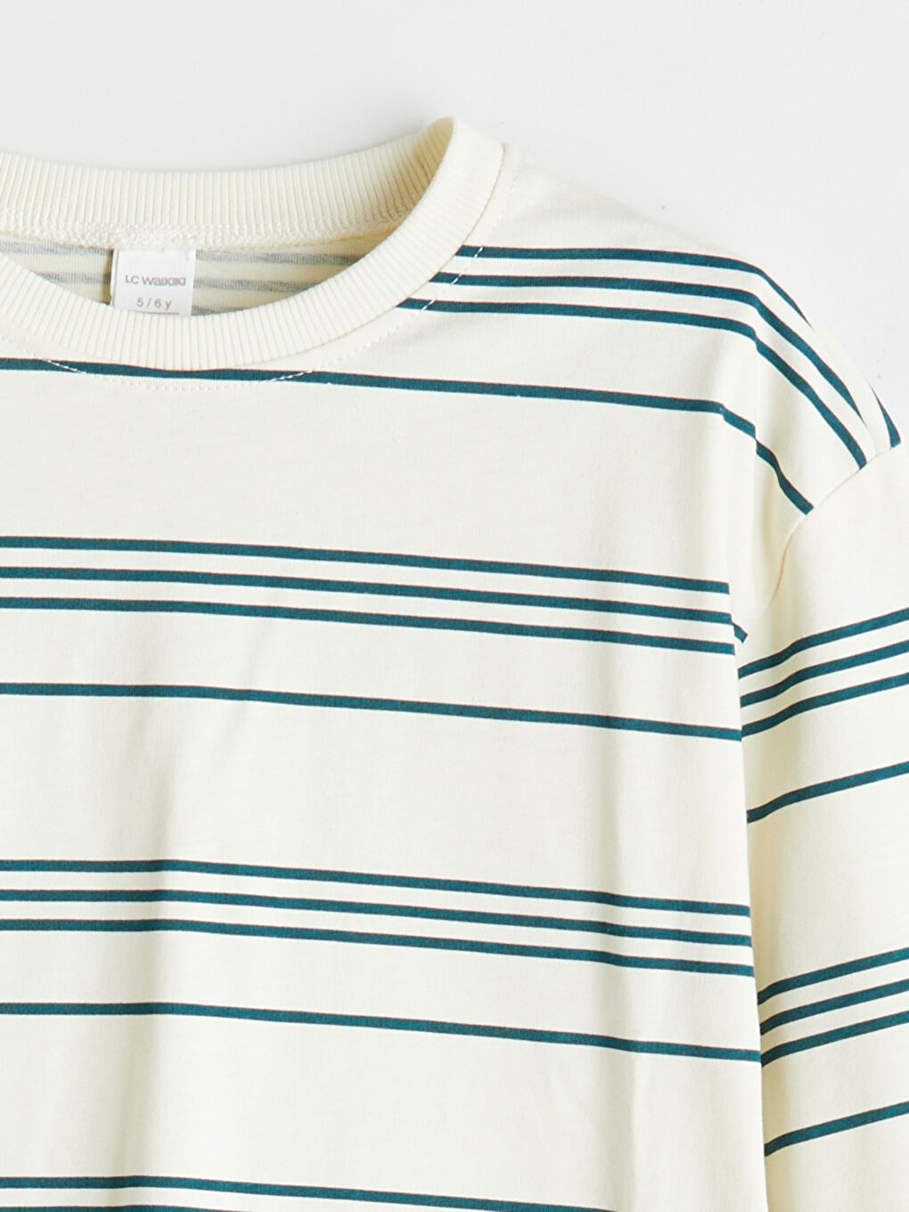 LCW Kids Crew Neck Long Sleeve Boys' T-Shirt -W56675Z1-LHD