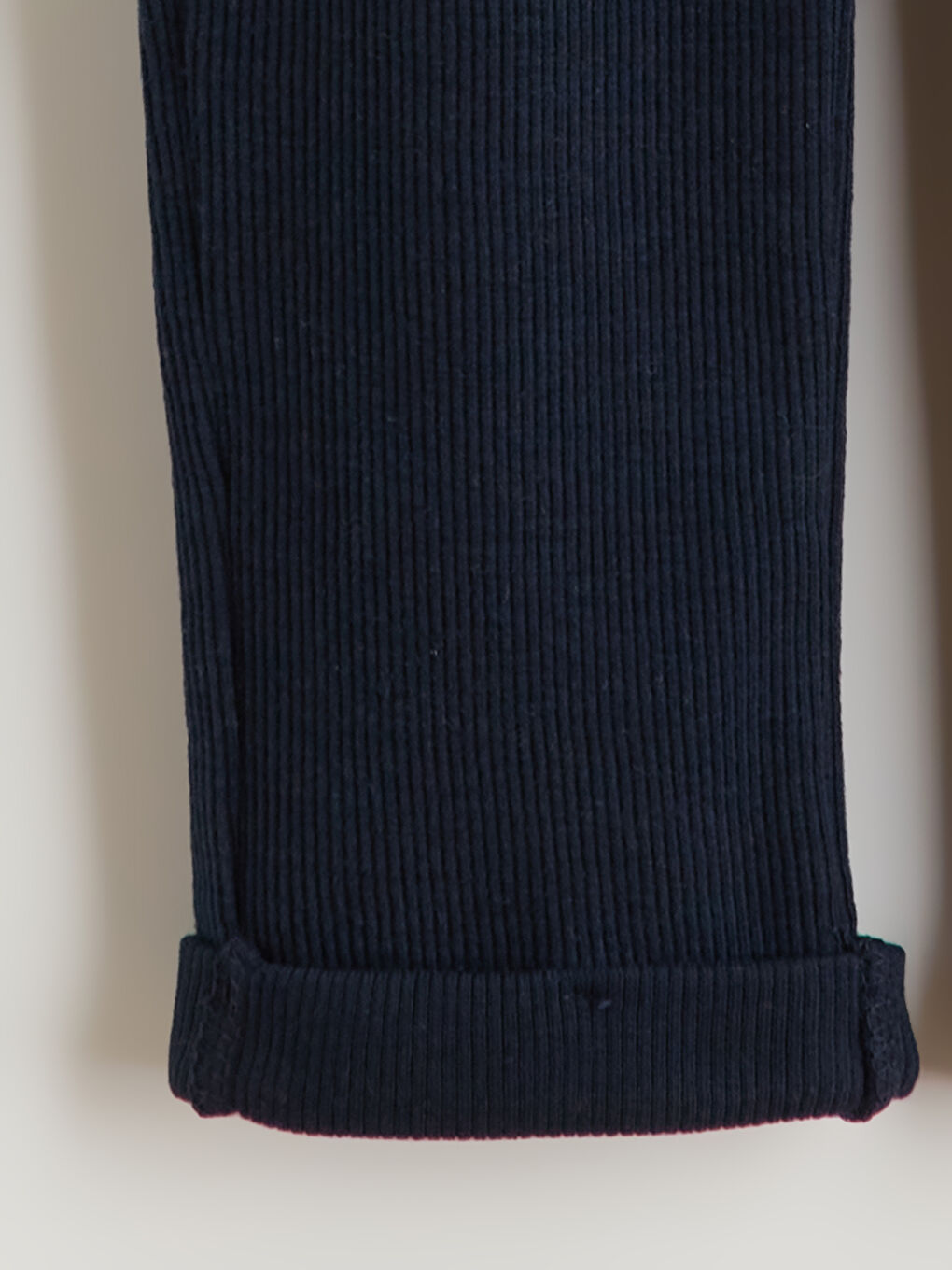 Lacivert Beli Lastikli Erkek Çocuk Tayt Pantolon-1