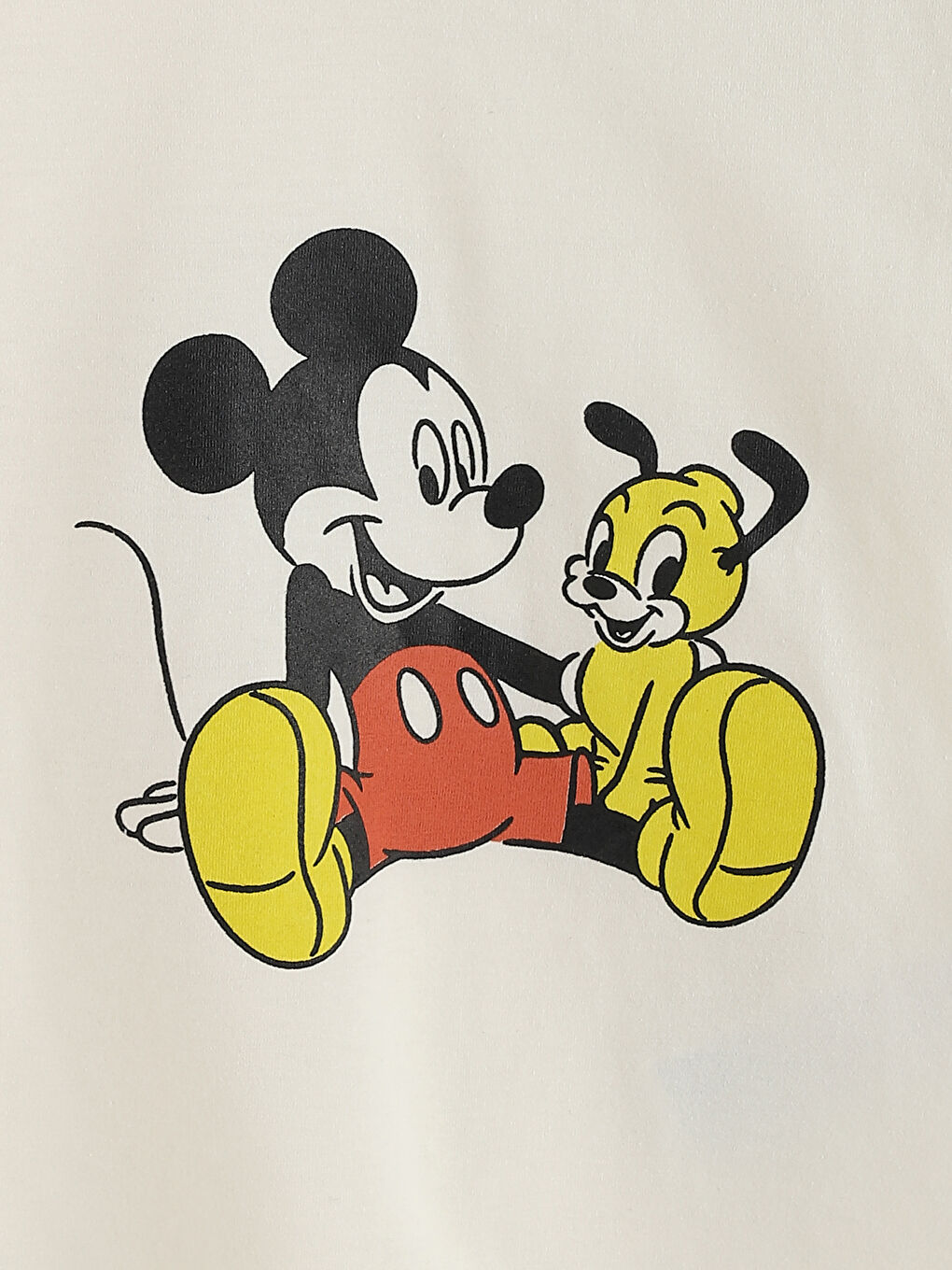 Crew Neck Mickey Mouse Printed Baby Boy Pants and Sweatshirt Set 2 Pack-6