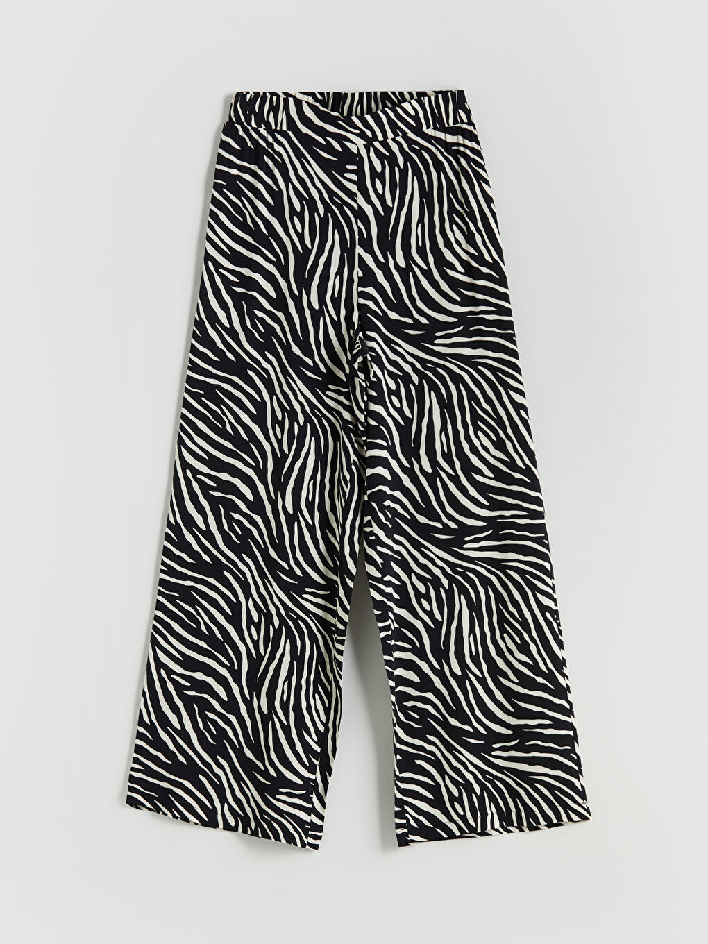 LCW Modest Woman BLACK Trousers -W56724Z8-LQJ