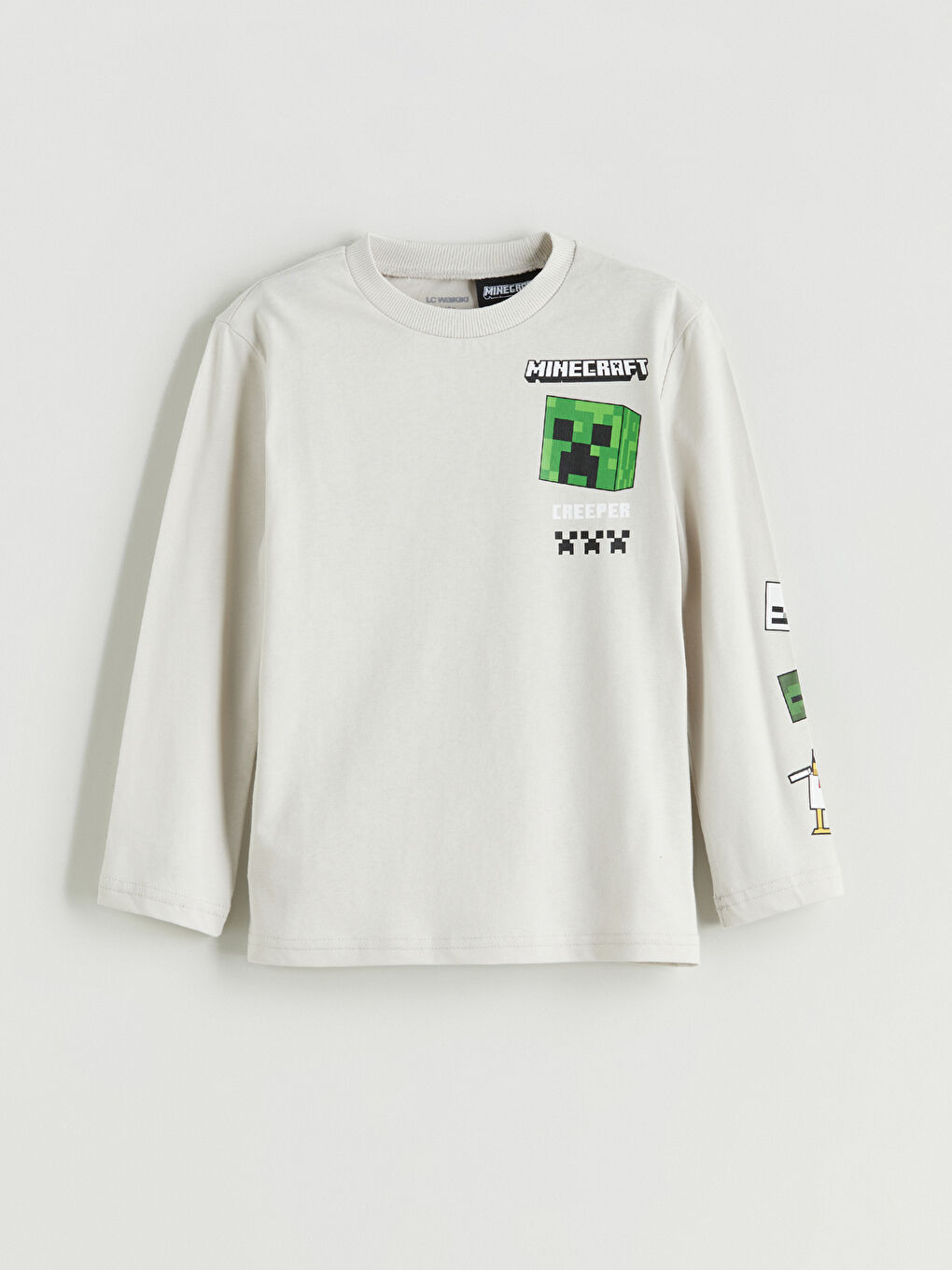 LCW Kids Boy GREY T-Shirt -W56738Z1-FXP