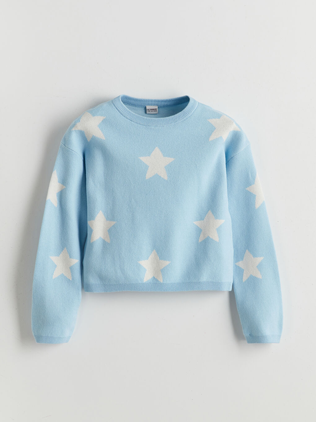 Crew Neck Girls' Sweater