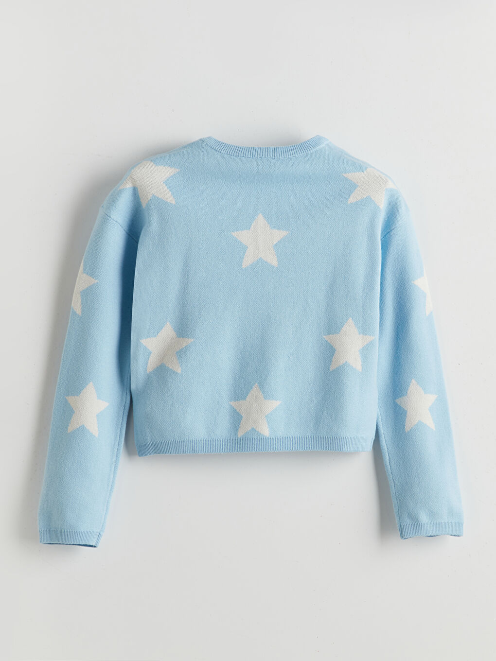 Crew Neck Girls' Sweater-1