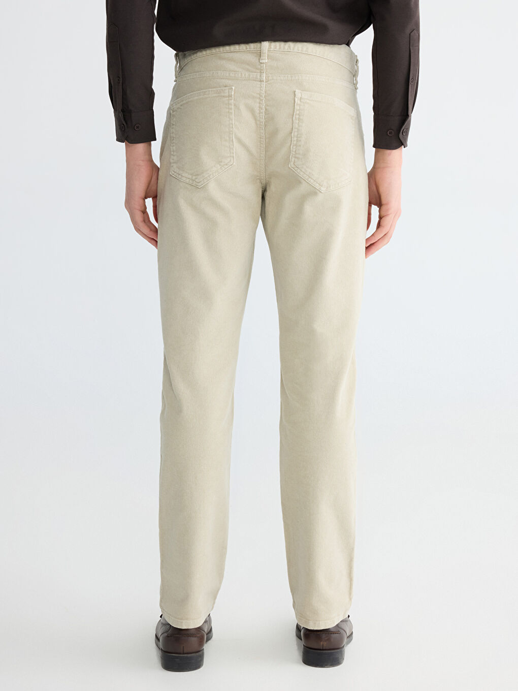 پانتۆڵی چینۆی مەخمەڵ - فیتی ئاسایی - بۆ پیاوان-3