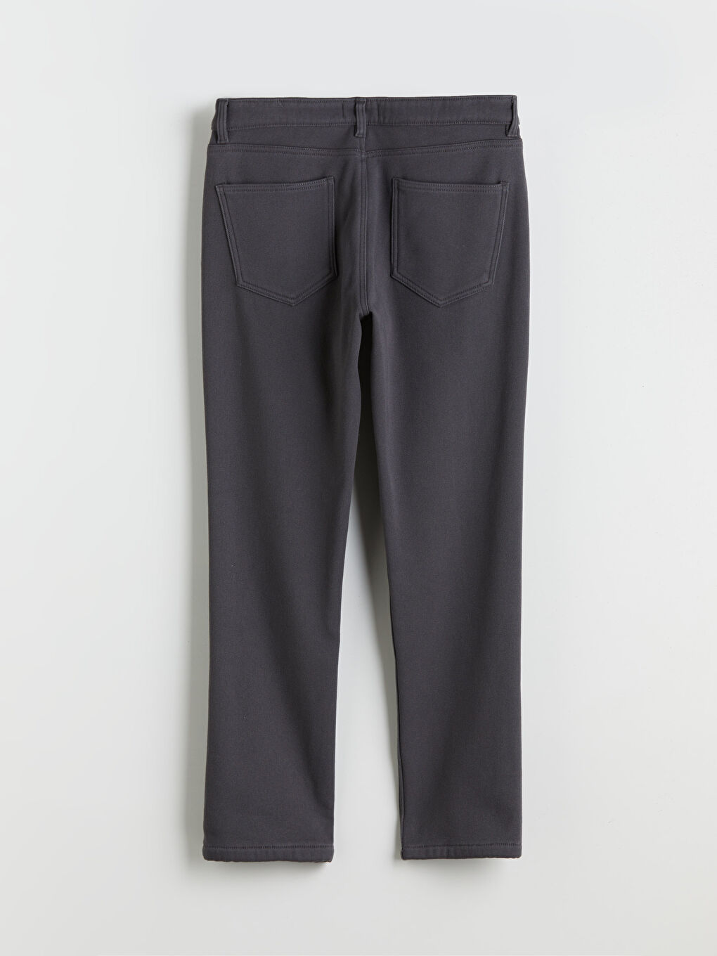 Standard Fit Twill Men's Trousers-5