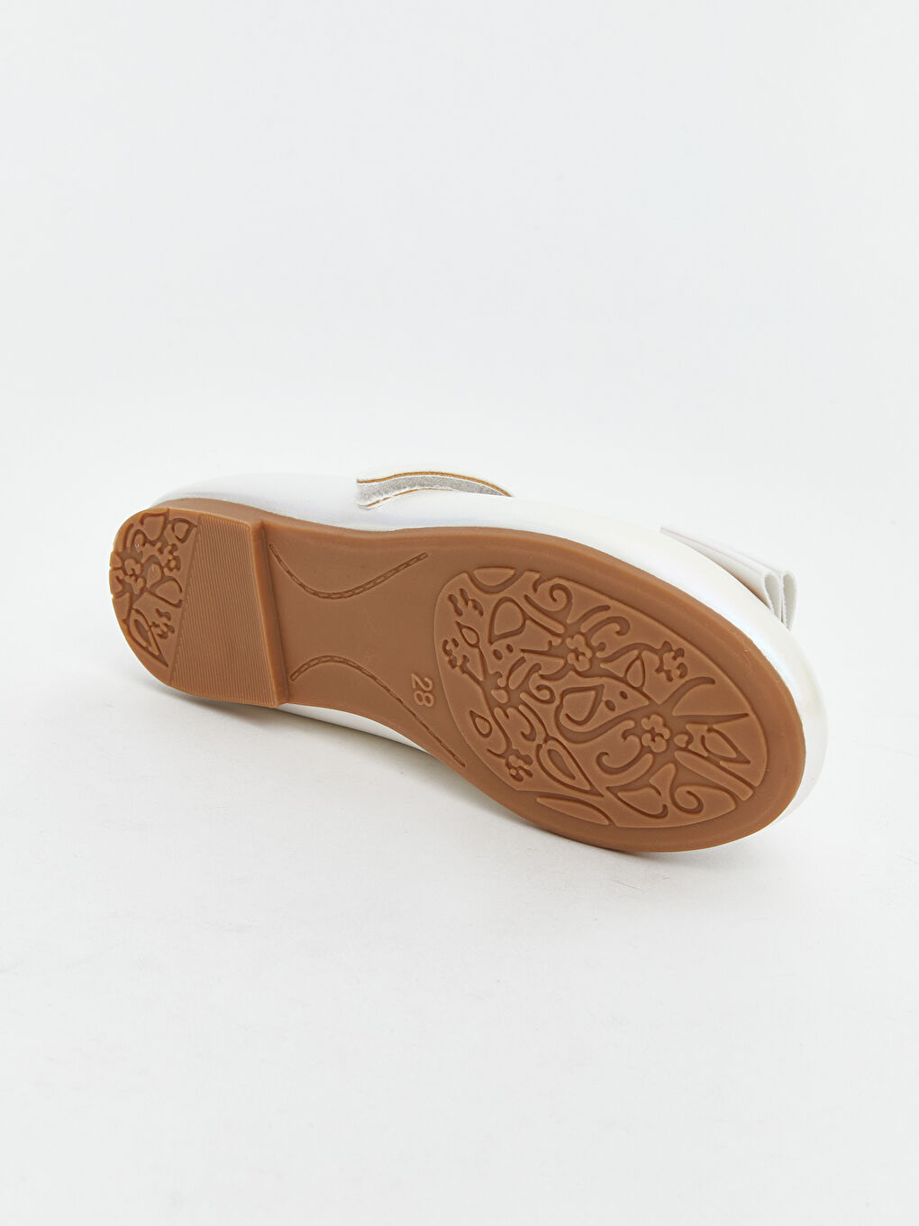 Bow Detailed Baby Girl Flats-3