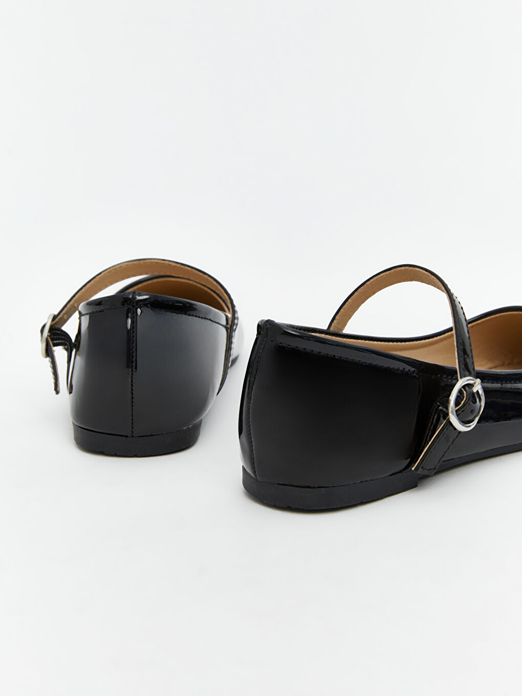 Shiny Looking Girl's Flats -W56744Z4-HUC