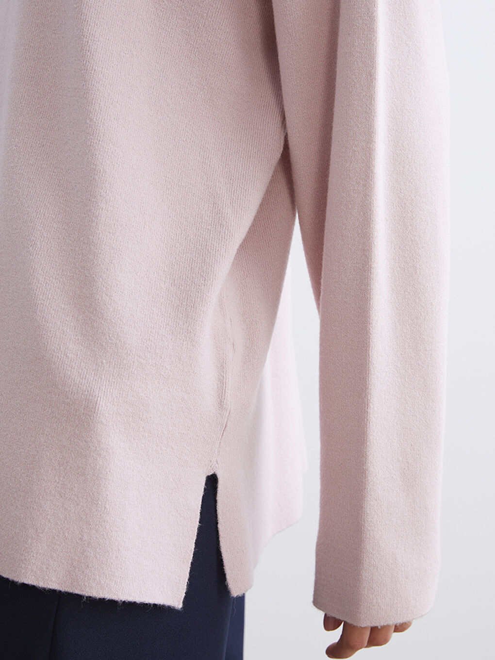 Half Turtleneck Women's Knitwear Sweater-2