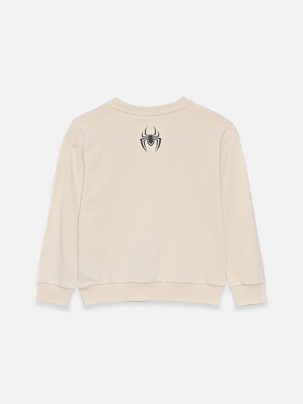 سویتشێرت یه‌خه‌ خڕ چاپکراوی سپایدرمان بۆ کوڕان-1