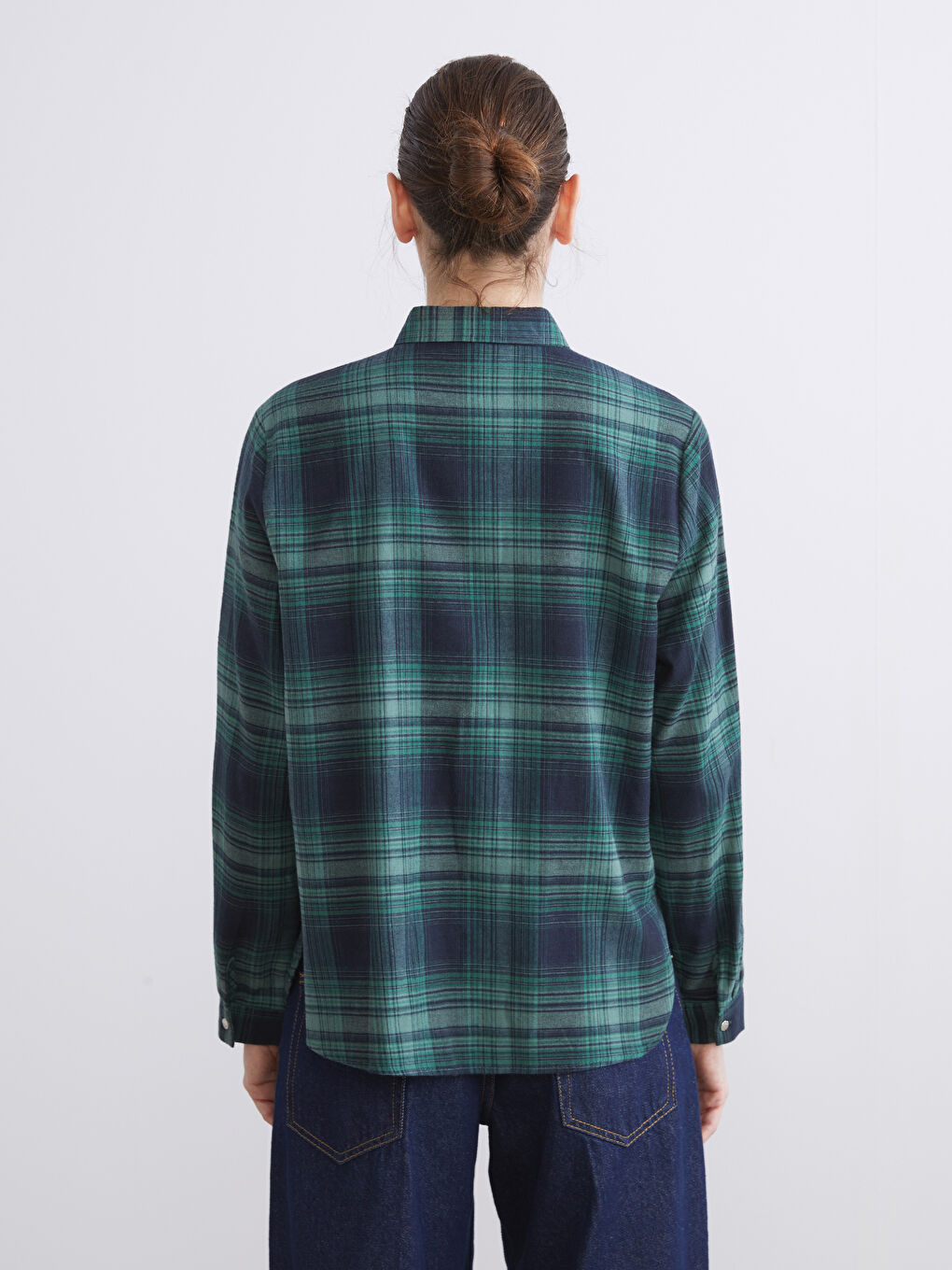 Plaid Women's Lumberjack Shirt-3