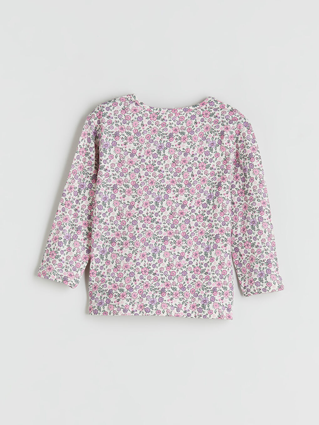 LCW Kids Crew Neck Printed Girls' T-Shirt 2 Pack -W56824Z1-FRC