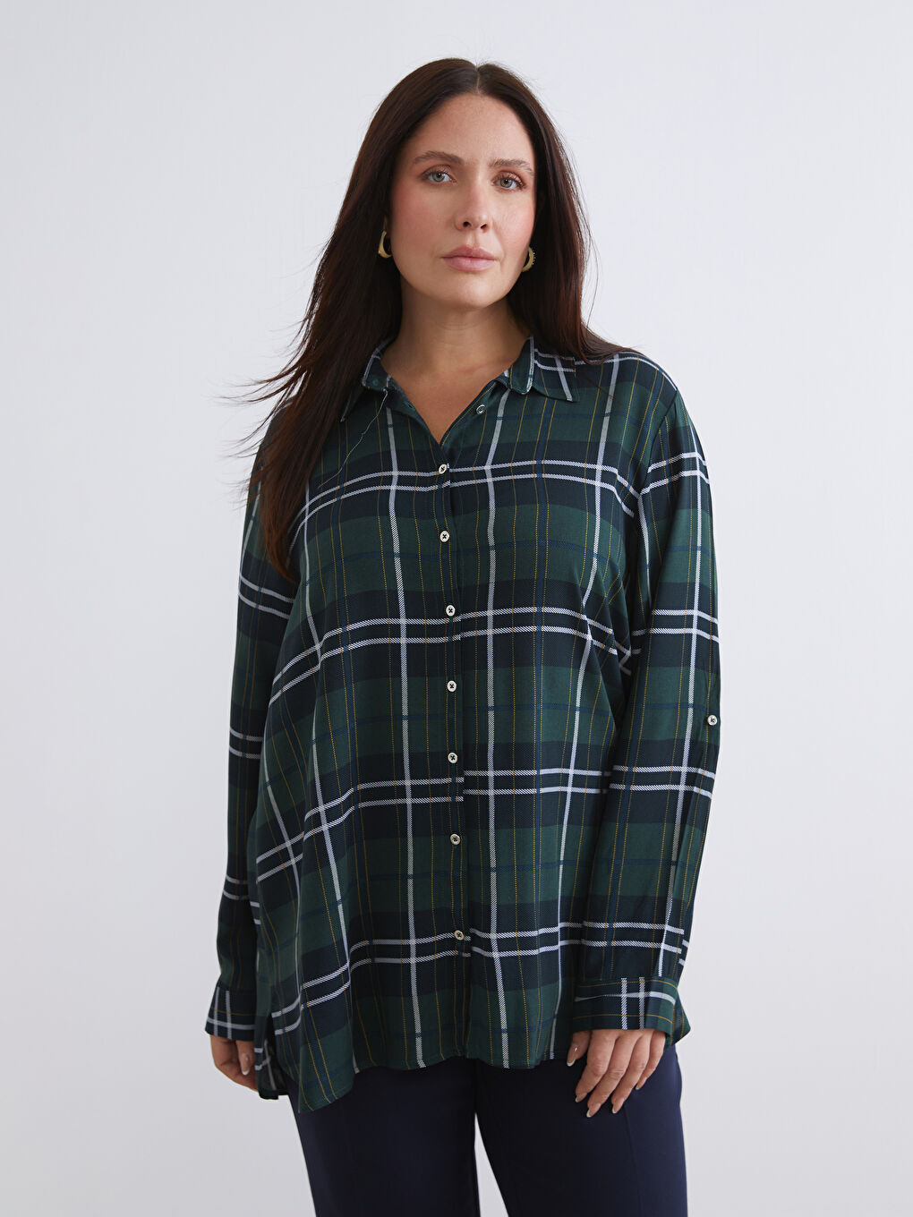 Plaid Women's Shirt-1