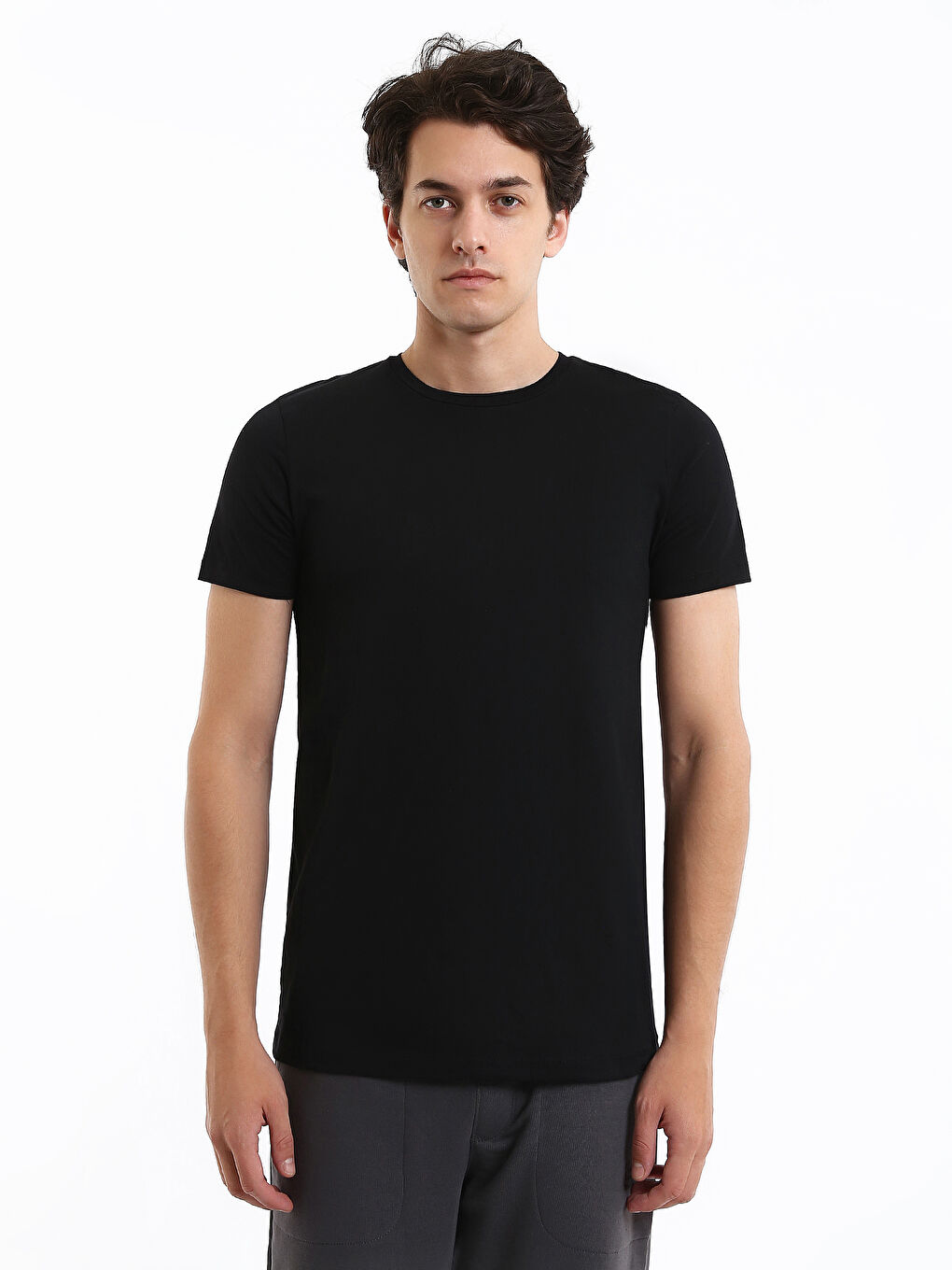 Crew Neck Jersey Men's T-Shirt