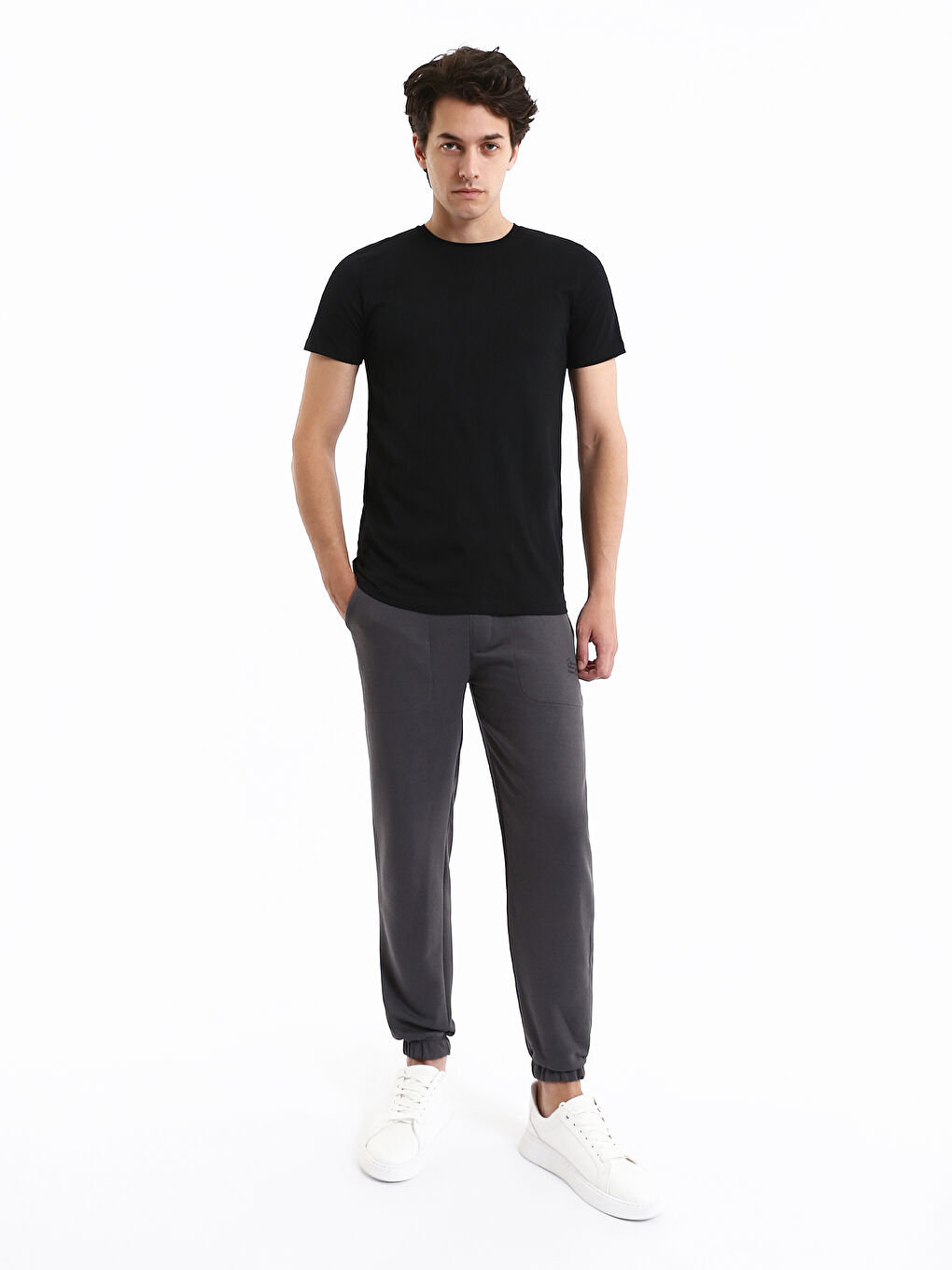 Crew Neck Jersey Men's T-Shirt-1