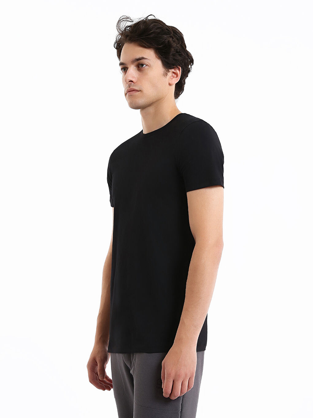 Crew Neck Jersey Men's T-Shirt-3