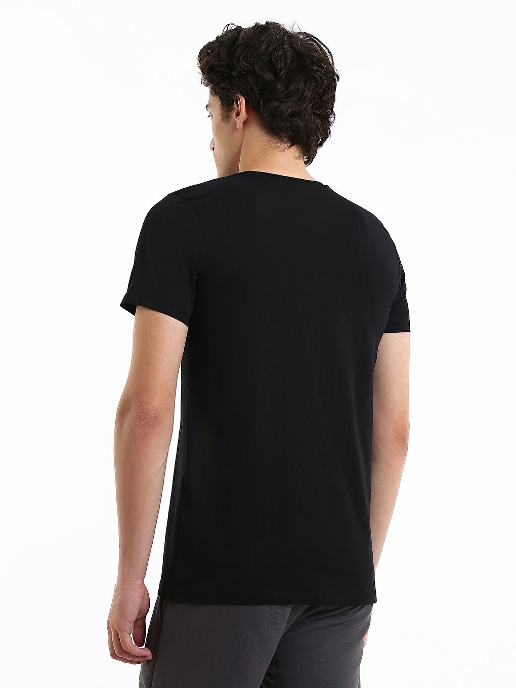 Crew Neck Jersey Men's T-Shirt-4