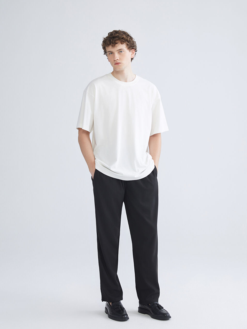 Crew Neck Jersey Men's T-Shirt-3