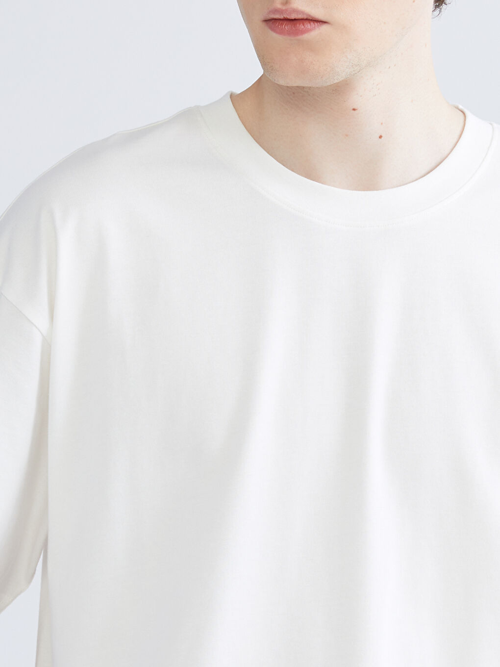 Crew Neck Jersey Men's T-Shirt-5