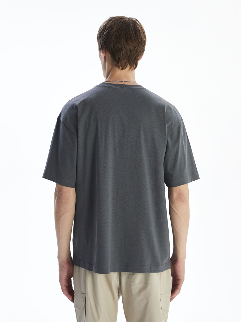 Crew Neck Jersey Men's T-Shirt-3