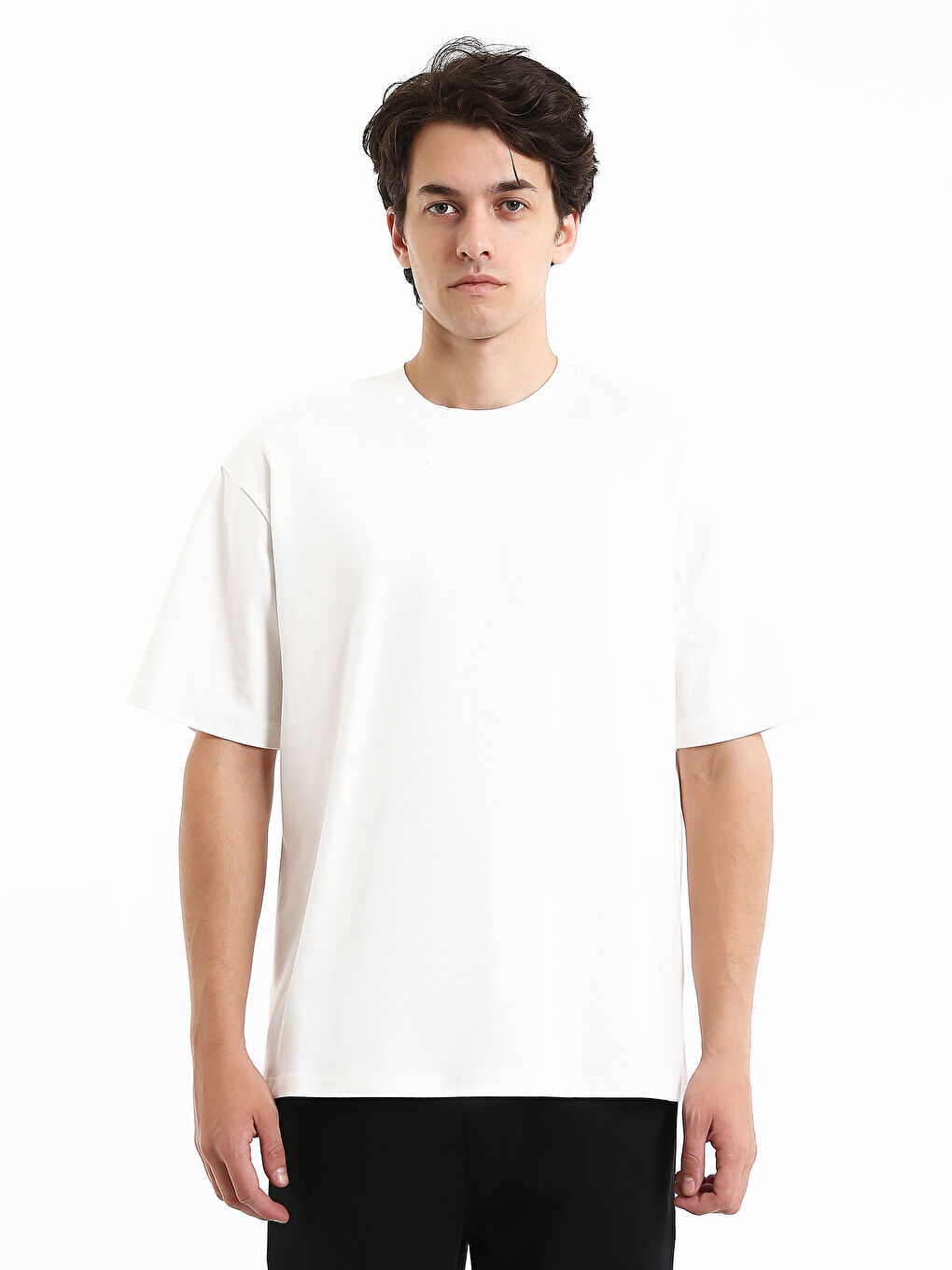 Crew Neck Jersey Men's T-Shirt-1