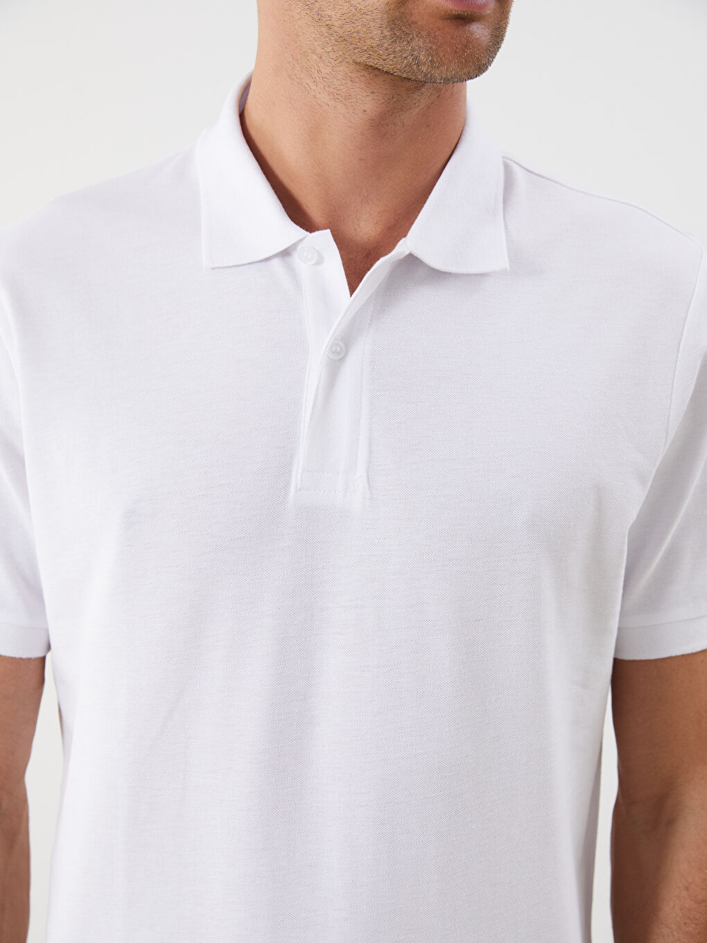 T-shirt pour Hommes en Piqué à Col Polo-2