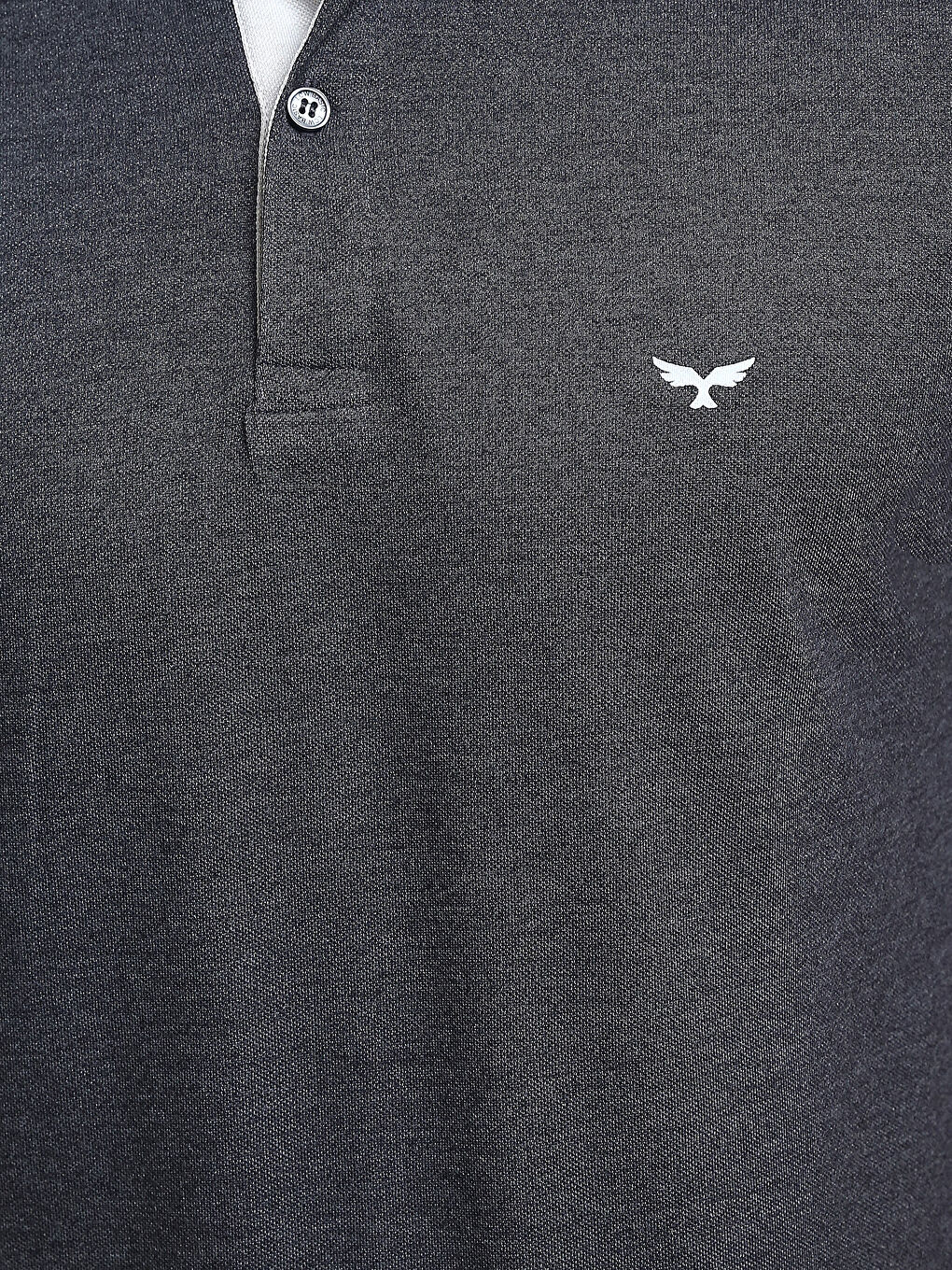 تي شيرت ياقة بولو بيكيه للرجال-2