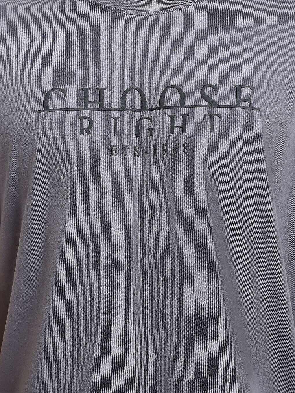 Crew Neck Printed Men's T-Shirt-2