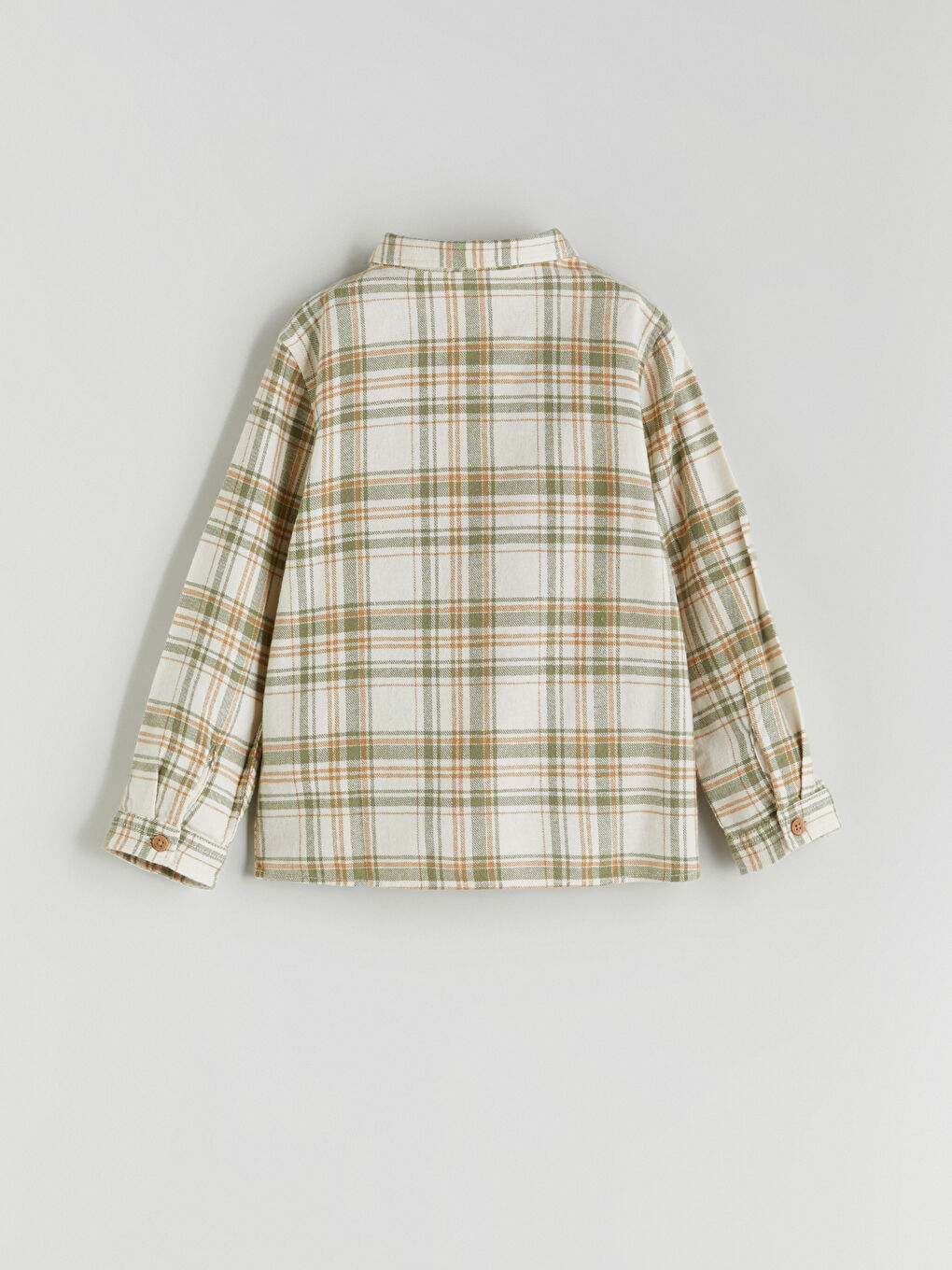 LCW Kids Regular Fit Plaid Boys' Lumberjack Shirt -W56871Z1-LME
