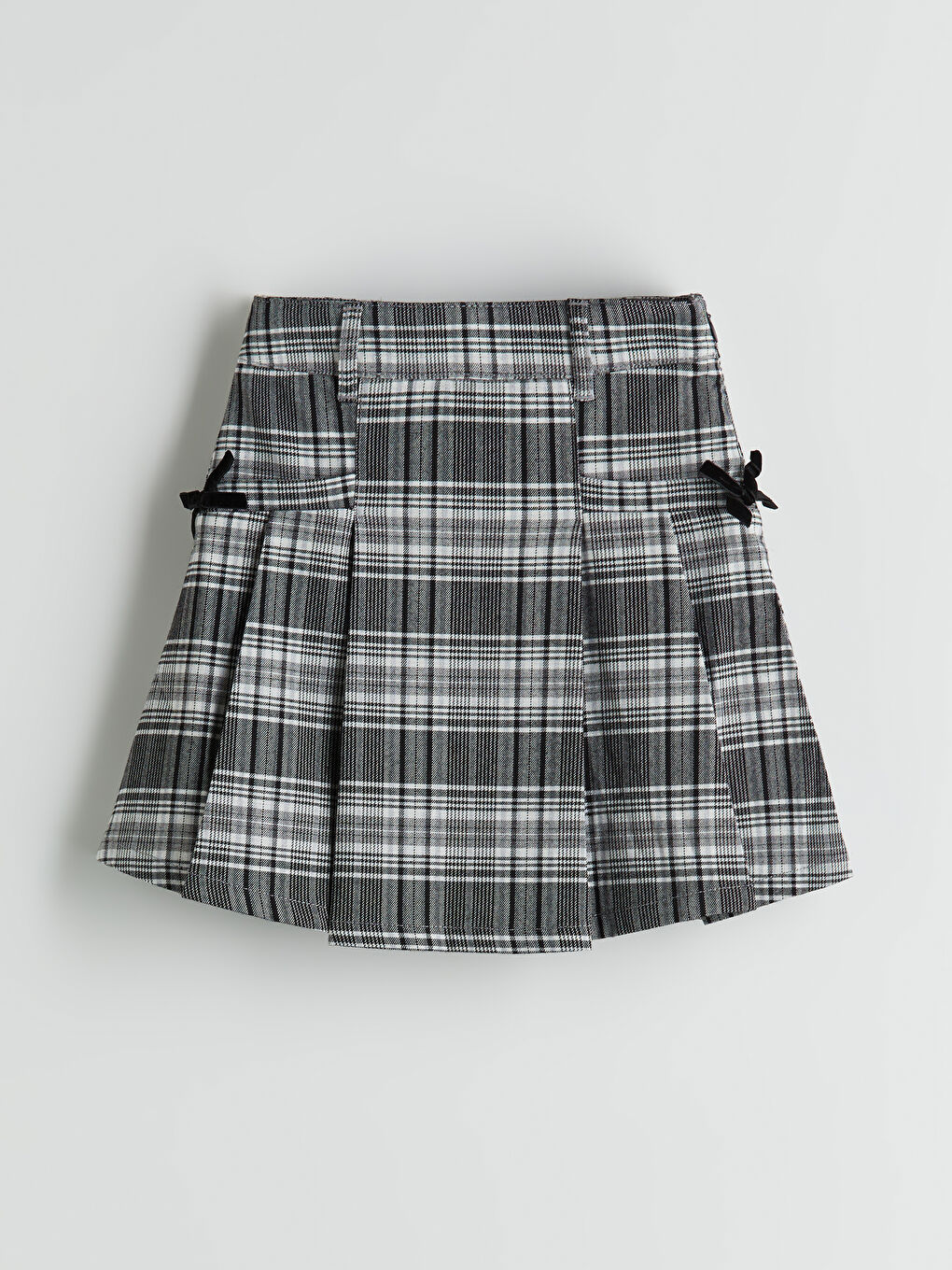 Plaid Girls Skirt-1