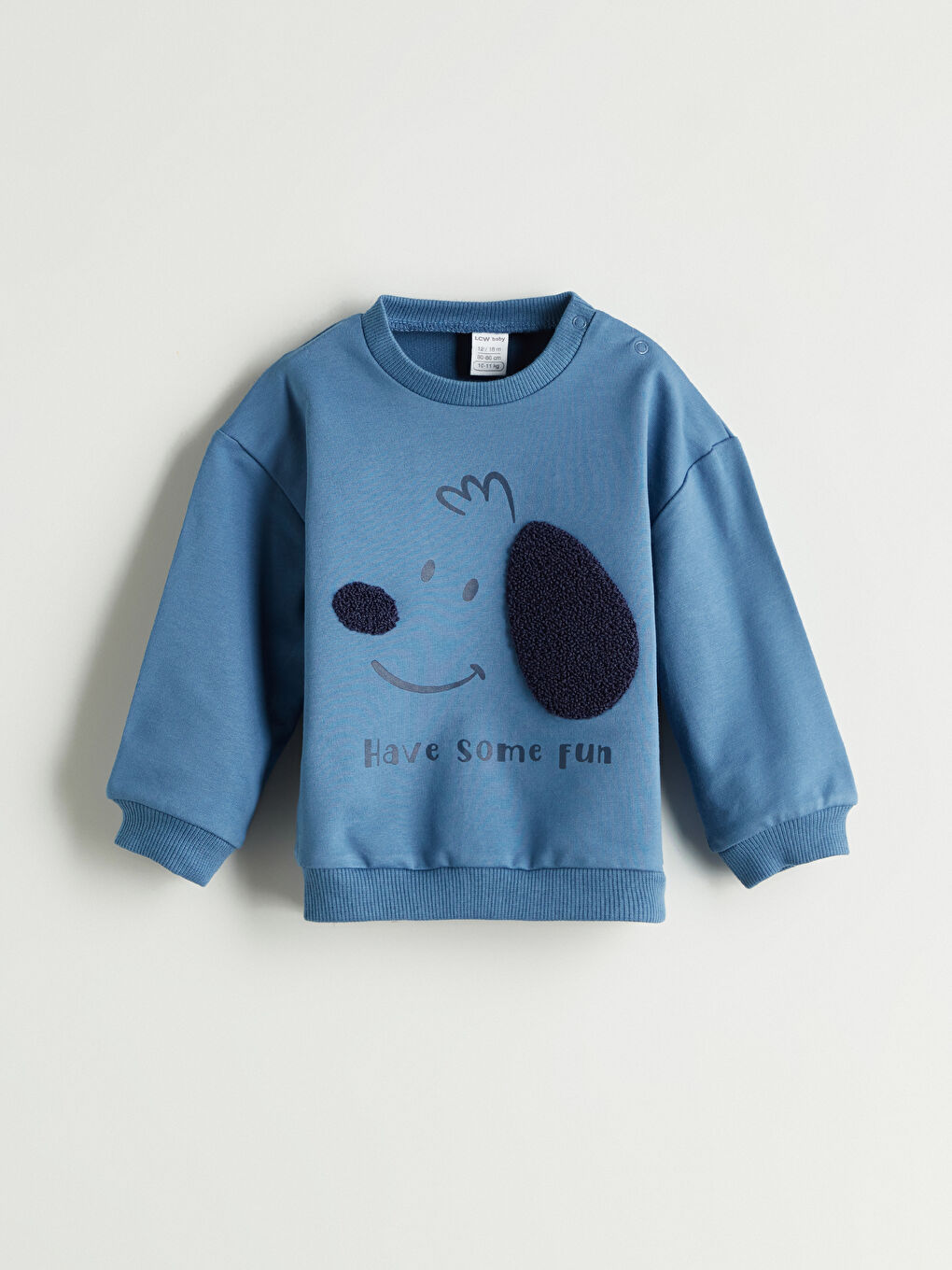 LC WAIKIKI Crew Neck Baby Boy Sweatshirt and Tracksuit Bottom 2 Pack -W56898Z1-VX2