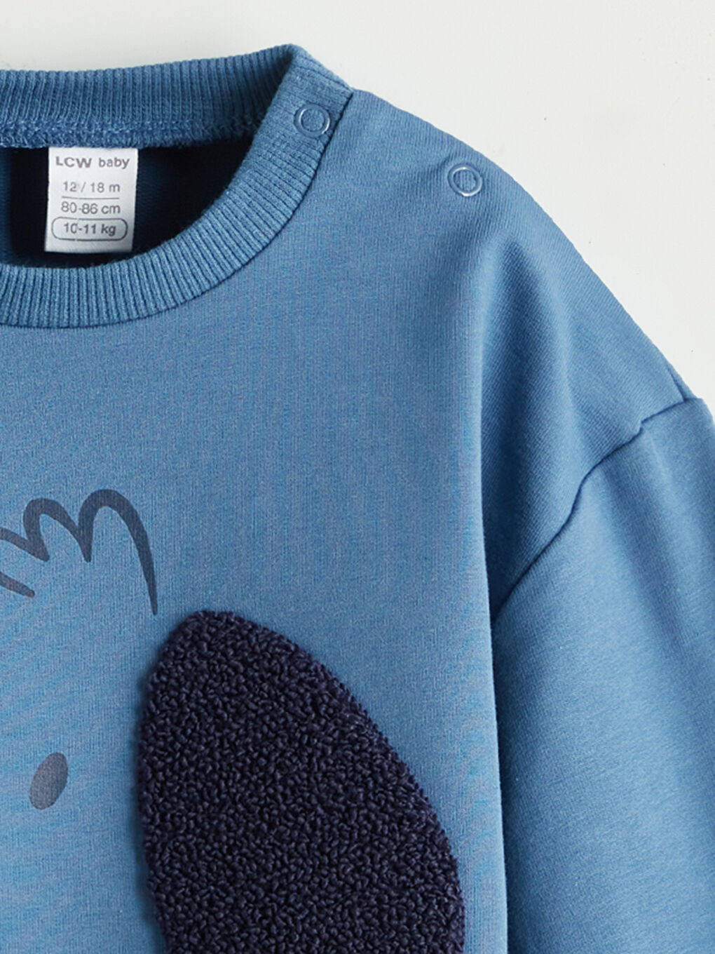 LC WAIKIKI Crew Neck Baby Boy Sweatshirt and Tracksuit Bottom 2 Pack -W56898Z1-VX2