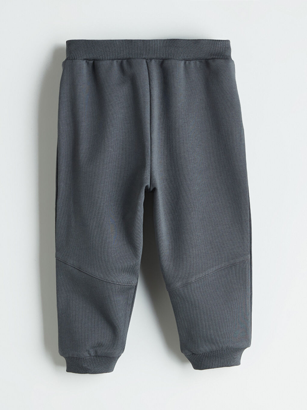 Gri Beli Lastikli Erkek Çocuk Eşofman Altı