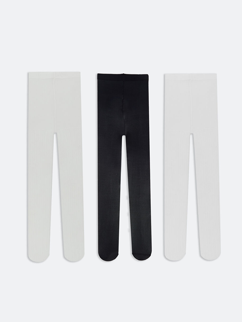 LCW baby Basic Baby Girls' Tights 3-pack -W56932Z1-FDU