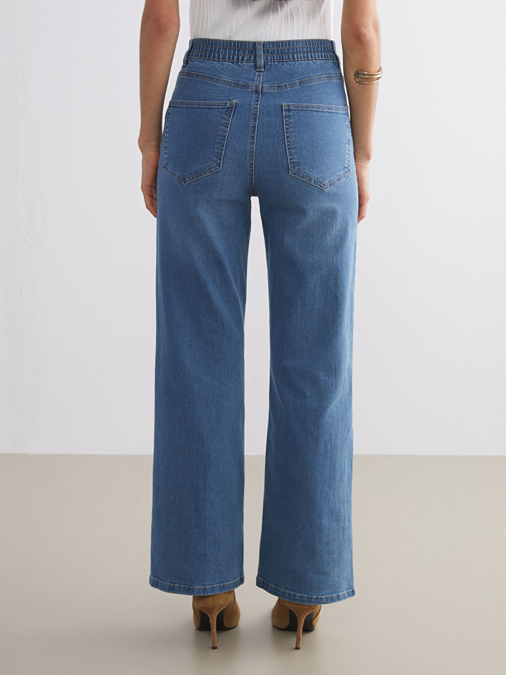Wideleg Women's Jeans-3