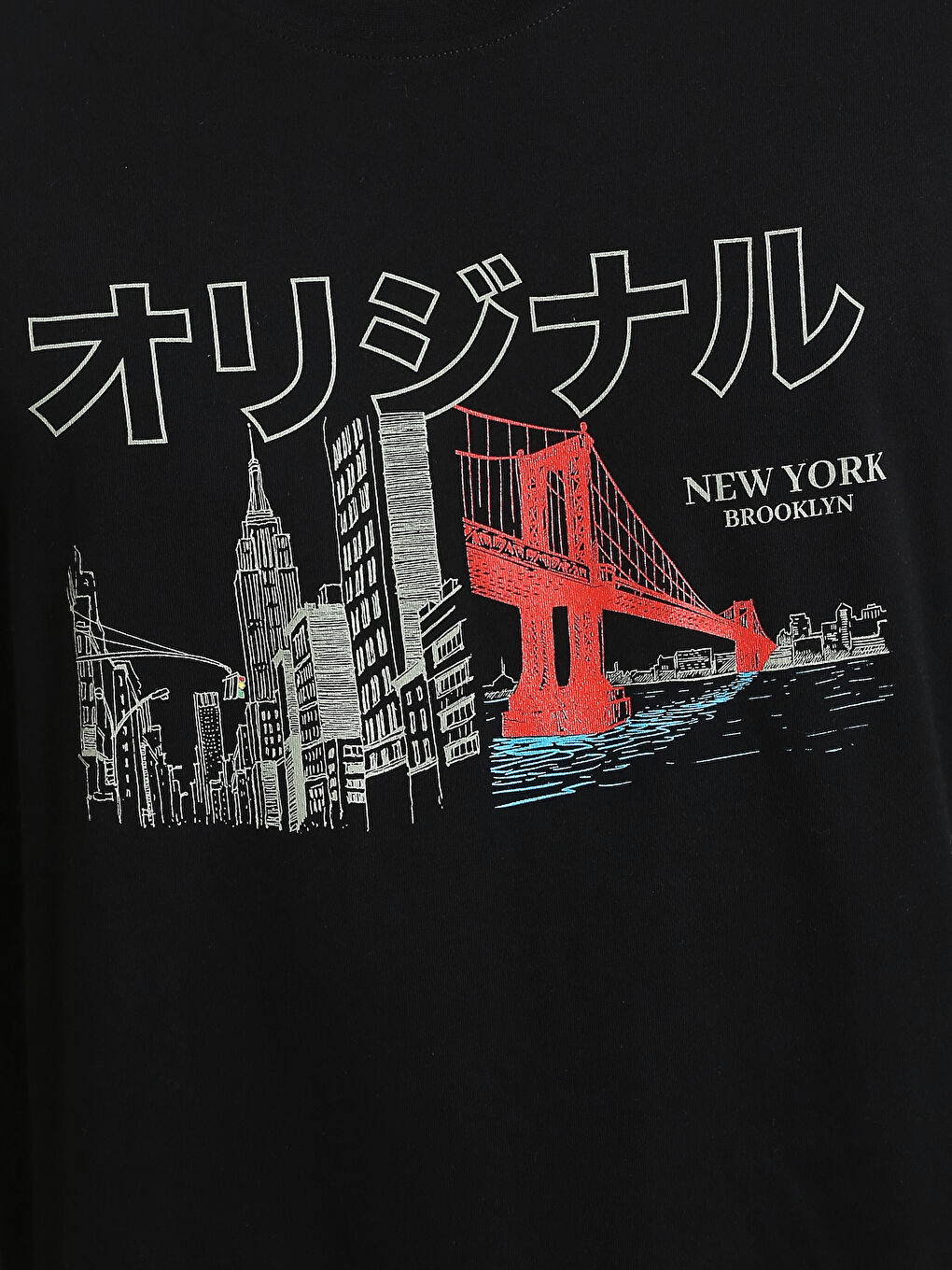 Crew Neck Printed Men's T-Shirt-2