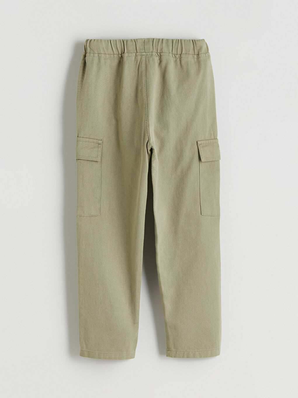 LCW Kids Elasticated Waist Boys' Gabardine Trousers -W56977Z1-GUY