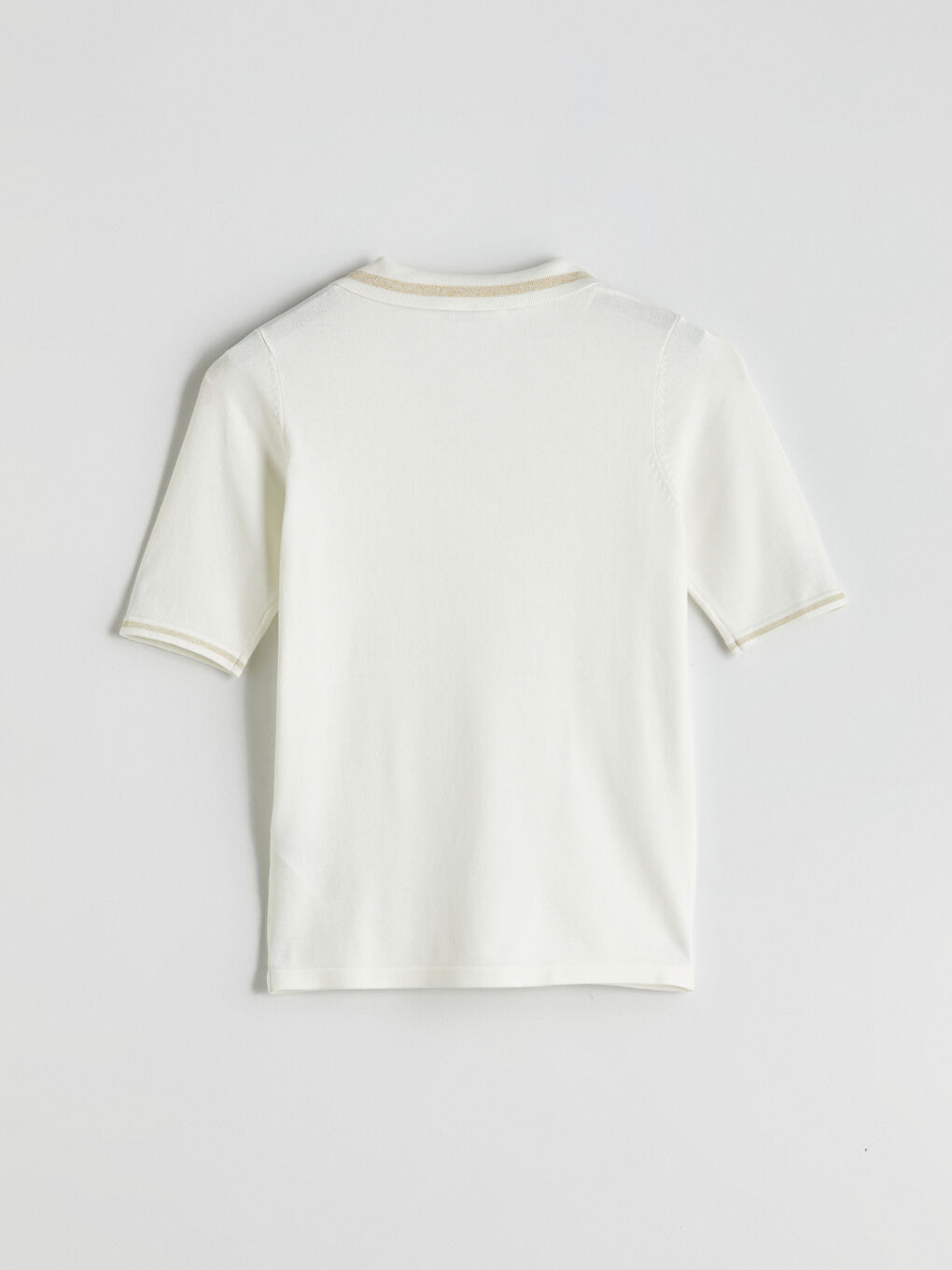 Polo Neck Women's Knitwear Sweater-5