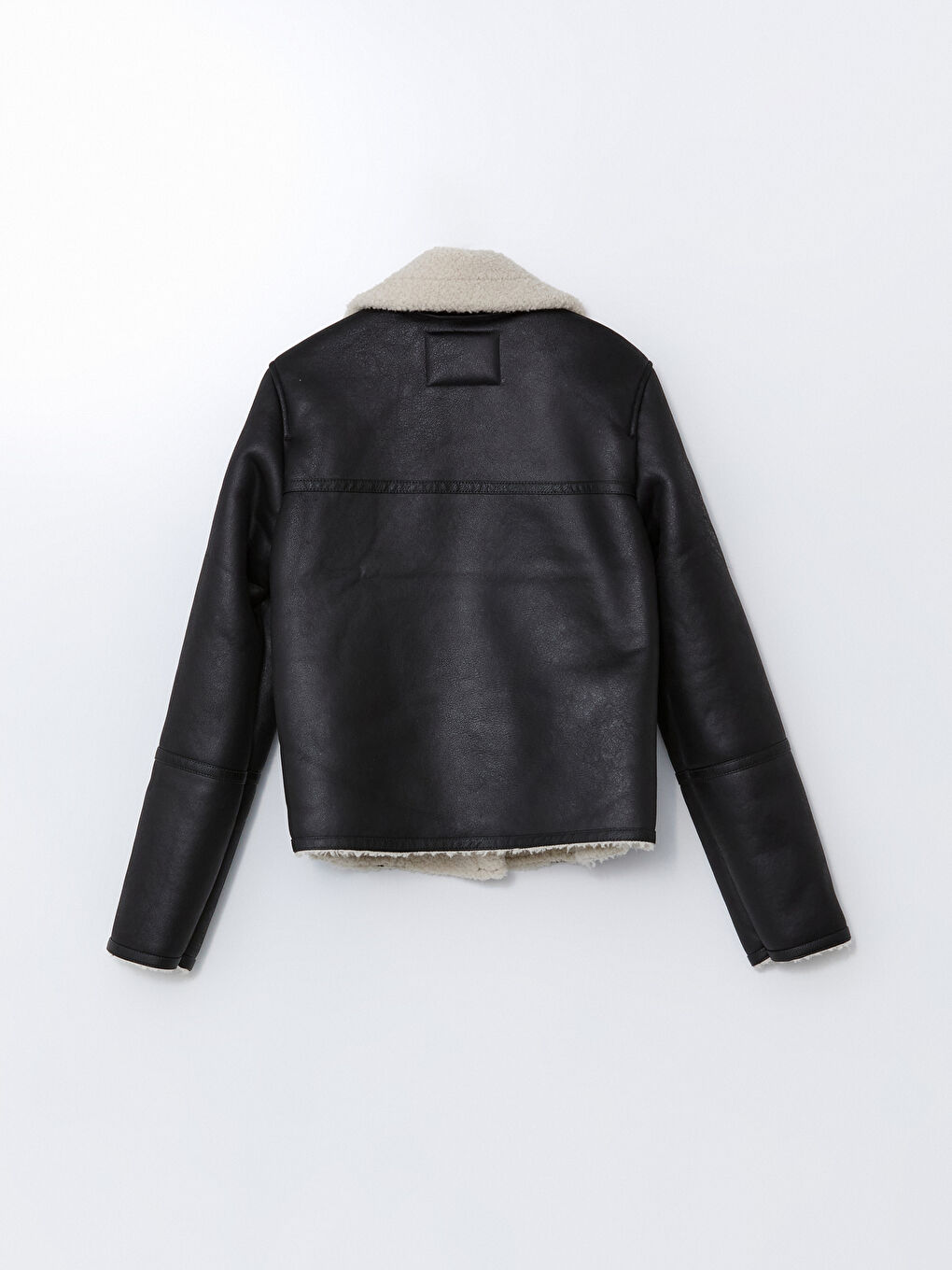 Shirt Collar Long Sleeve Women's Suede Coats-7