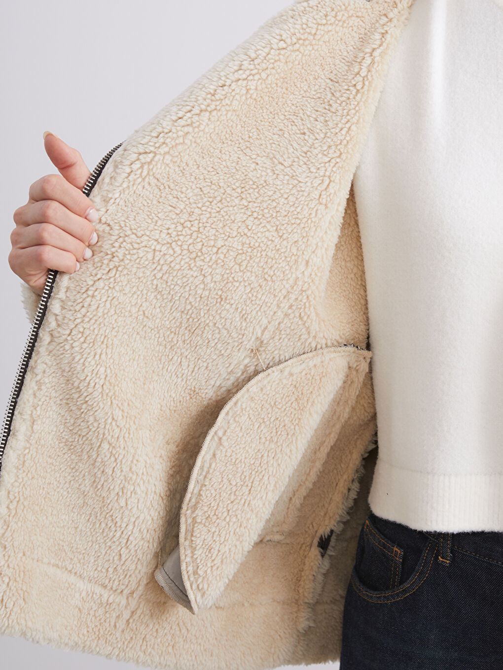 Woman BROWN Coat-3