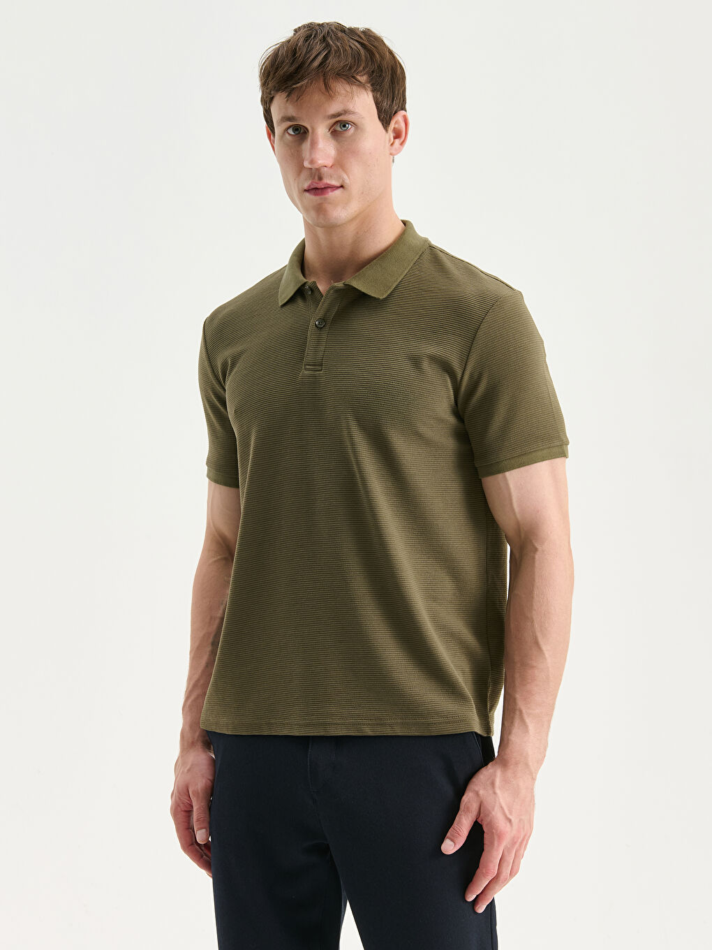 Men's Polo Neck T-Shirt