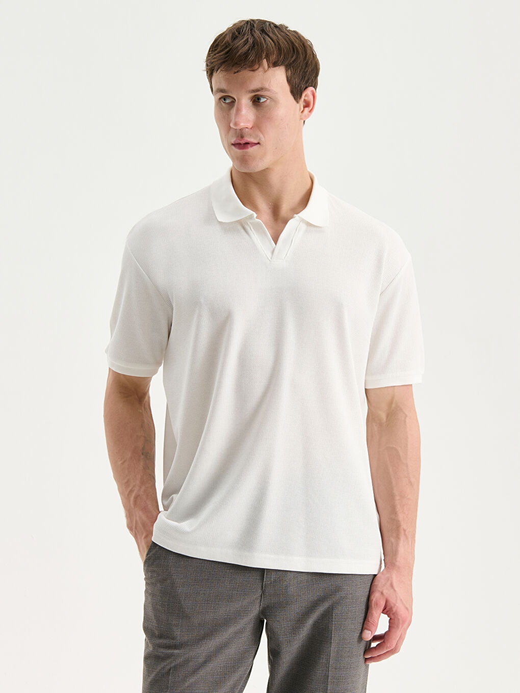 Men's Polo Neck T-Shirt