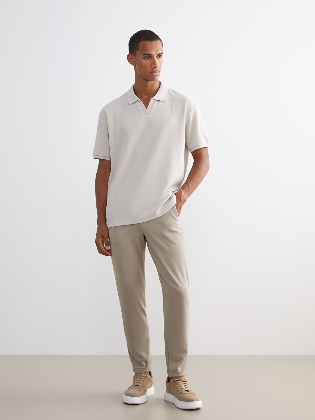 تيشيرت بياقة بولو للرجال-1