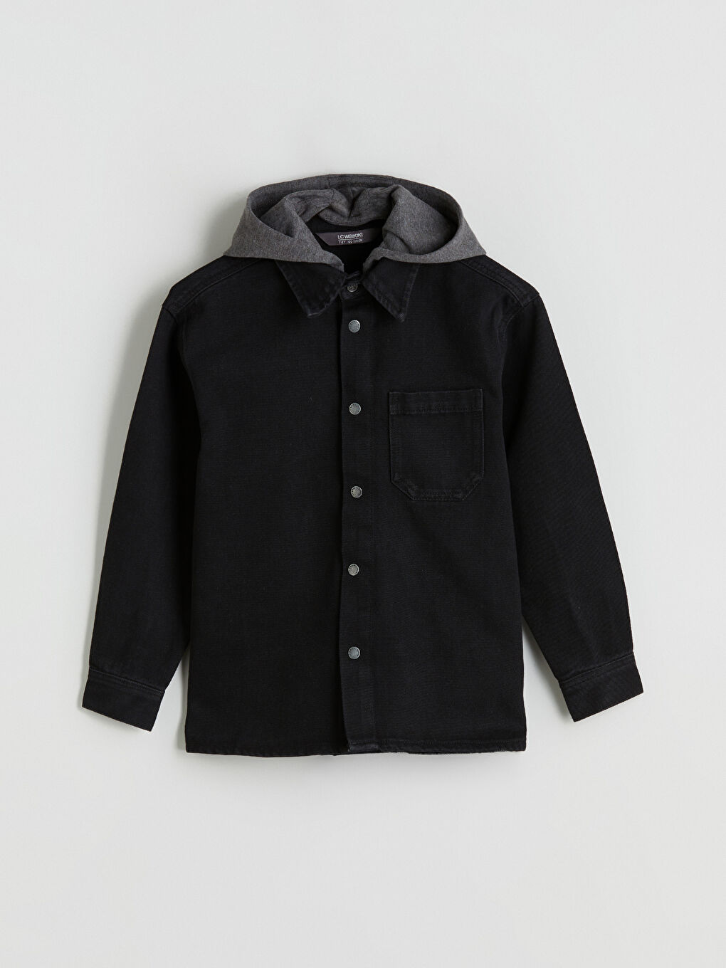 Hooded Boys' Shirt Jacket