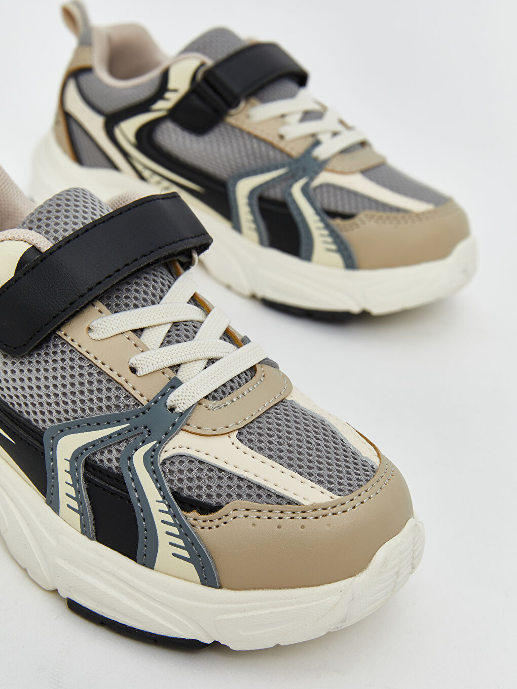 Laces & Hook-and-Loop Baby Boys' Sneakers-2