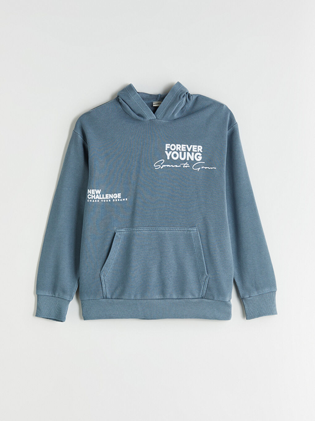 LCW Kids Hooded Printed Boys' Sweatshirt -W57062Z4-HFS