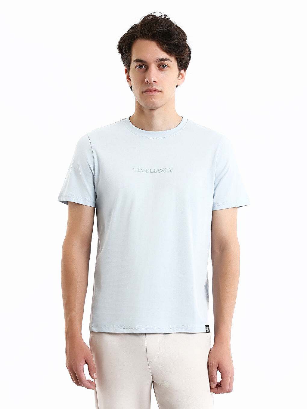 Crew Neck Printed Men's T-Shirt