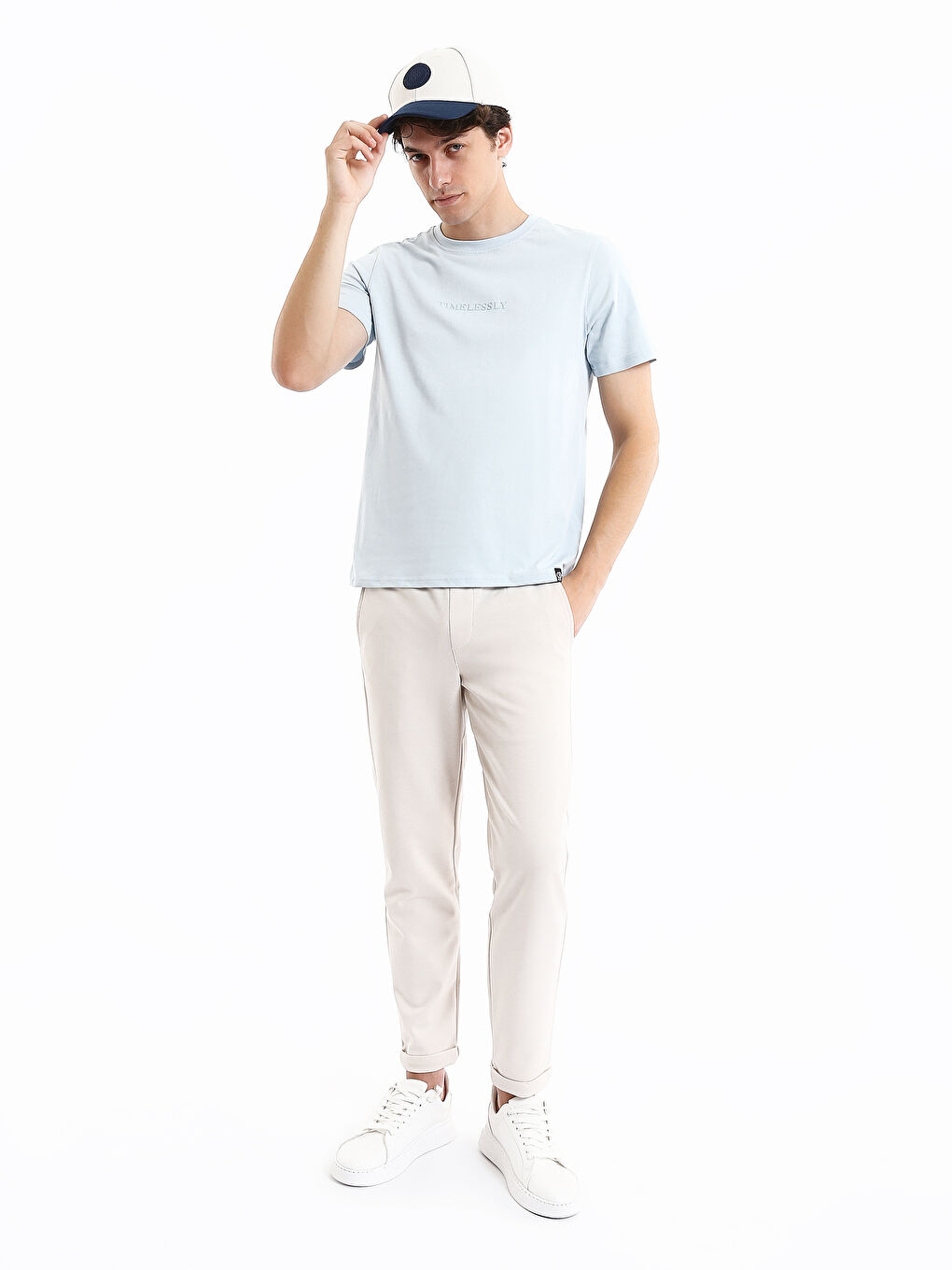 Crew Neck Printed Men's T-Shirt-1