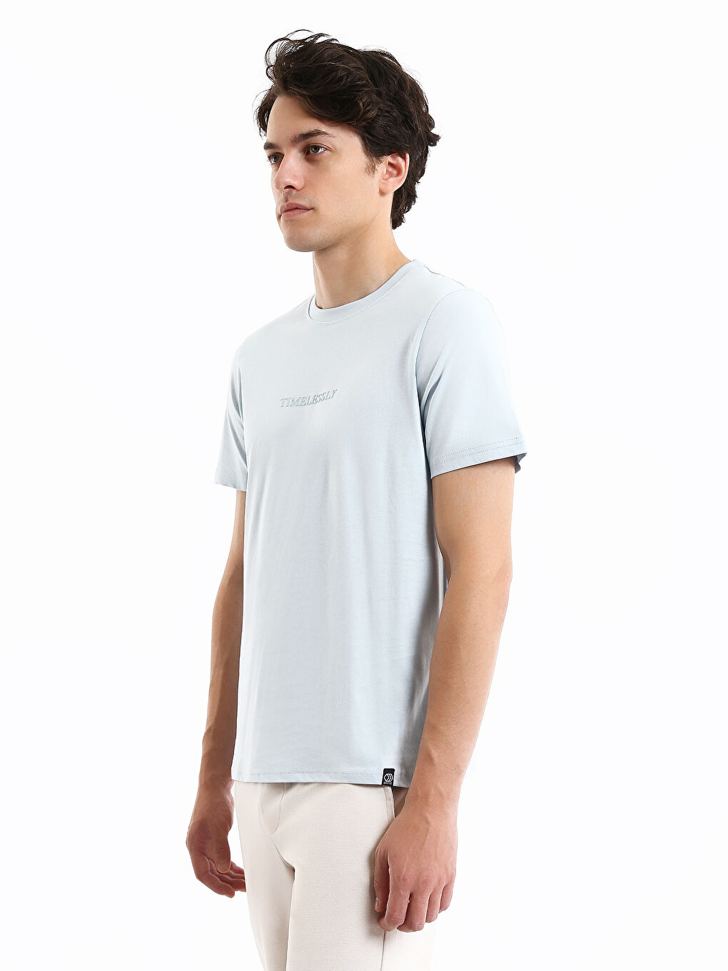 Crew Neck Printed Men's T-Shirt-3