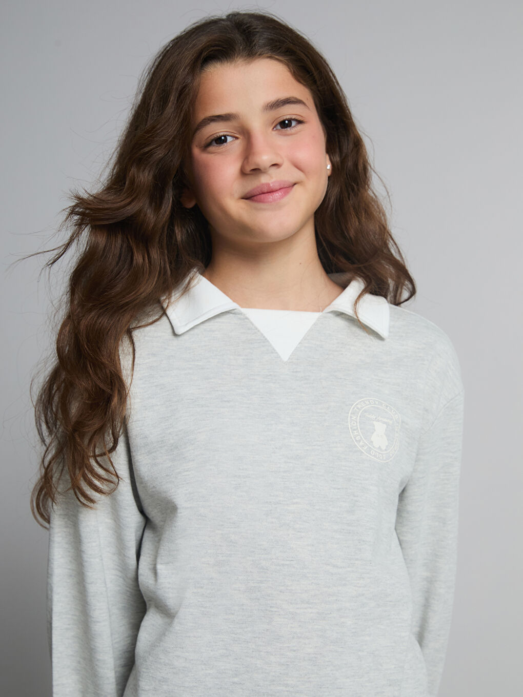 Girl GREY Tracksuit Set-1