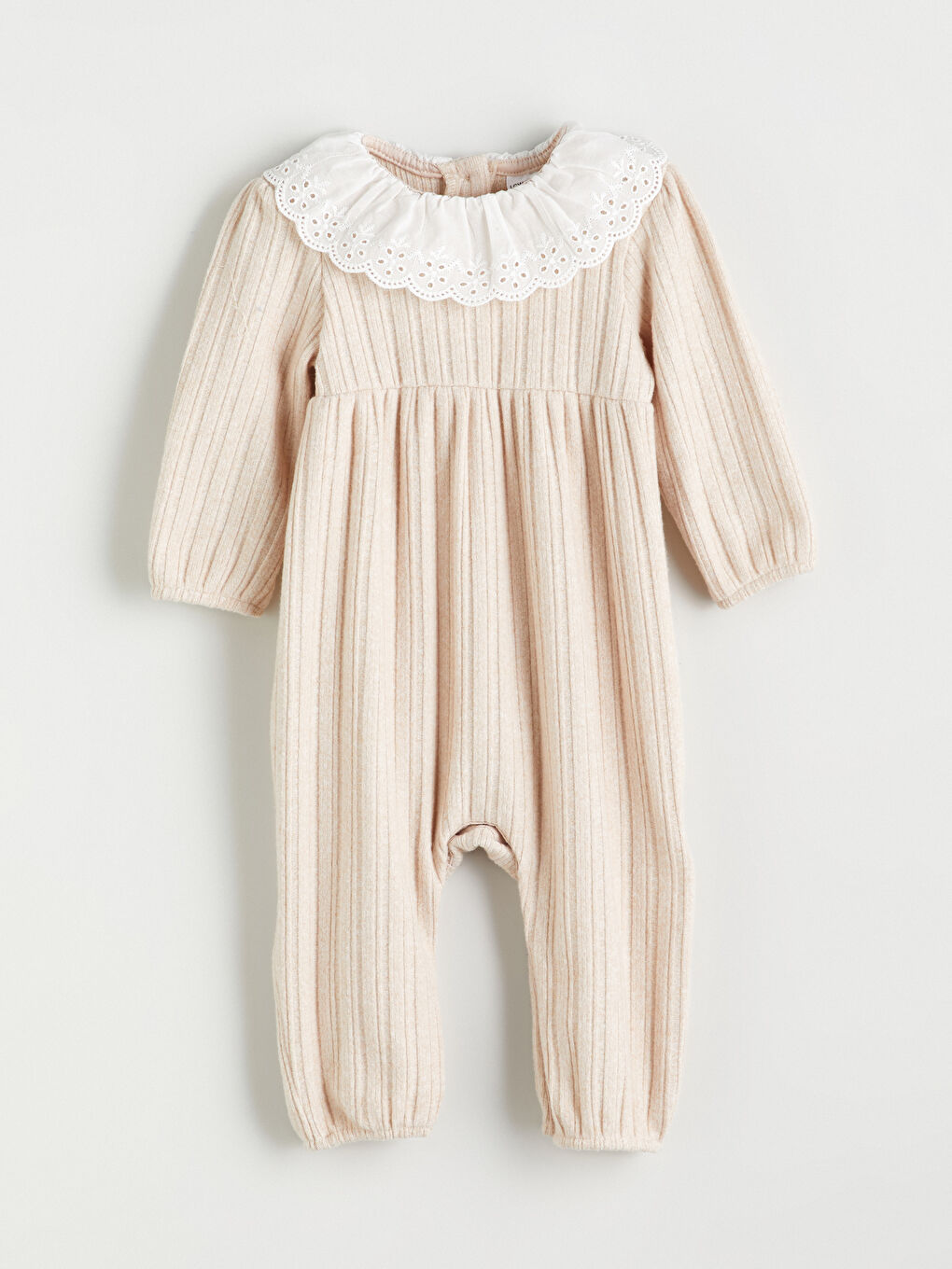 Peter Pan Collar Baby Girl Jumpsuit